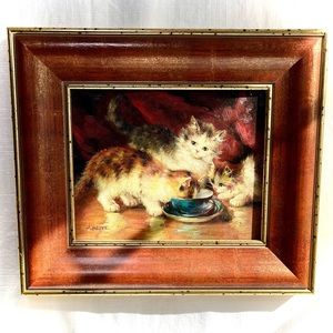 Oil painting kittens “GATTINI” by A. Malive🐈